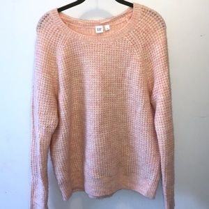 Blush Waffle Knit Sweater